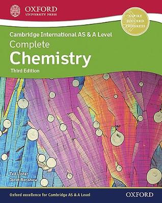 Book cover for Cambridge International AS & A Level Complete Chemistry