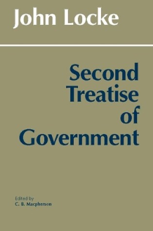 Cover of Second Treatise of Government