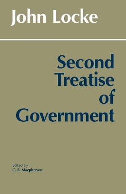 Book cover for Second Treatise of Government