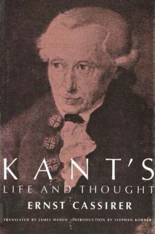 Cover of Kant's Life and Thought