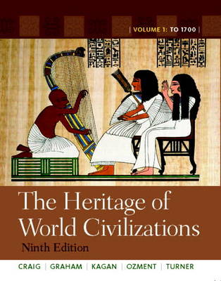 Book cover for Heritage of World Civilizations, The:Volume 1 plus MyHistoryLab Access Card