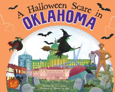 Book cover for A Halloween Scare in Oklahoma