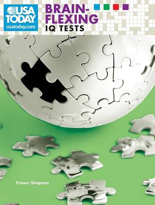 Book cover for USA Today Brain-Flexing IQ Tests