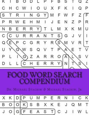 Book cover for Food Word Search Compendium