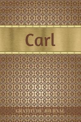 Book cover for Carl Gratitude Journal