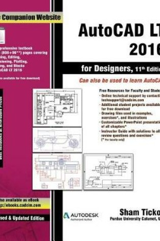 Cover of AutoCAD LT 2016 for Designers