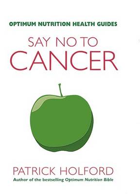 Book cover for Say No To Cancer