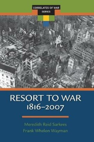 Cover of Resort to War