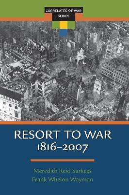 Book cover for Resort to War