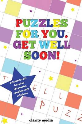 Book cover for Puzzles for you. Get Well Soon!