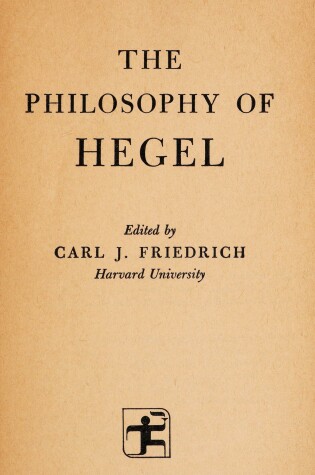 Cover of Philosophy Hegel