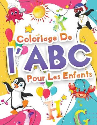 Book cover for Coloriage De L'ABC Pour Les Enfants