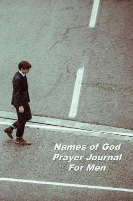 Book cover for Names of God Prayer Journal For Men