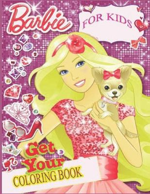 Book cover for Barbie Coloring Book