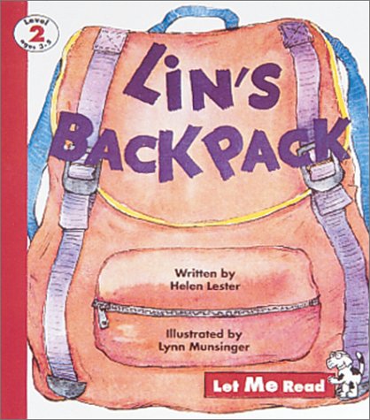 Cover of Lin's Backpack, Let Me Read Series, Trade Binding