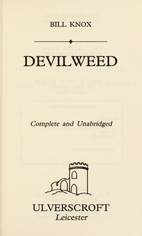 Cover of Devilweed