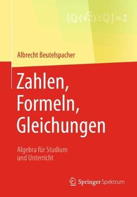 Book cover for Zahlen, Formeln, Gleichungen