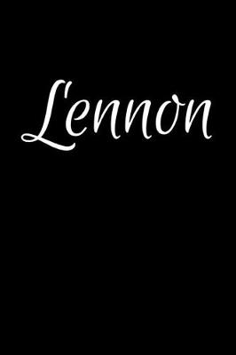 Book cover for Lennon