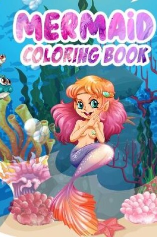 Cover of Mermaid Coloring Book for Kids