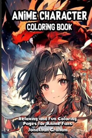 Cover of Anime Character Coloring Book