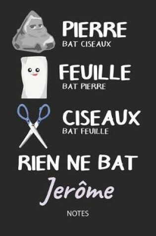 Cover of Rien ne bat Jerôme - Notes