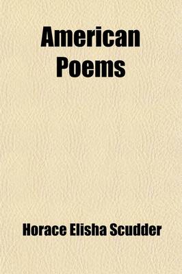 Book cover for American Poems