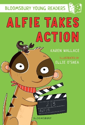 Book cover for Alfie Takes Action: A Bloomsbury Young Reader