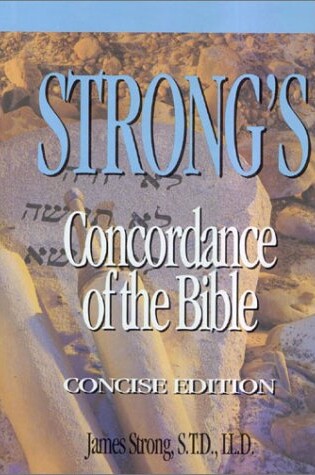 Cover of Strong's Concordance of the Bible