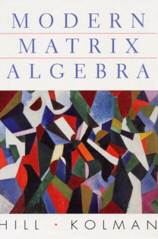 Cover of Modern Matrix Algebra