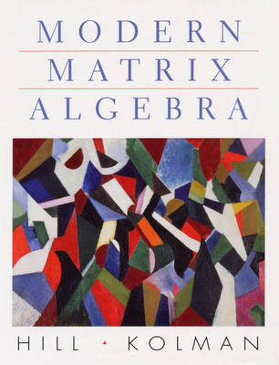 Book cover for Modern Matrix Algebra