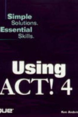 Cover of Using ACT 4