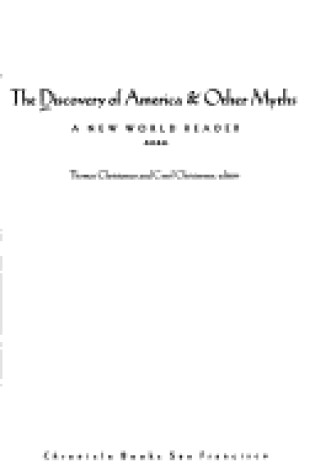 Cover of The Discovery of America & Other Myths