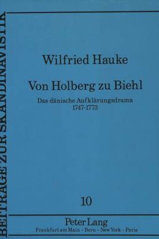 Cover of Von Holberg Zu Biehl