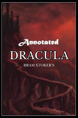 Book cover for Dracula "Annotated" (The Horror Story)