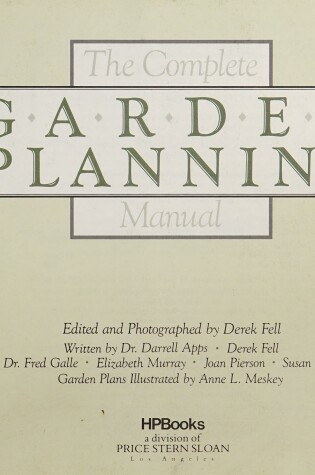 Cover of Complete Garden Plan