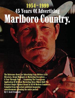 Book cover for 1954-1999 45 Years of Advertising Marlboro Country.