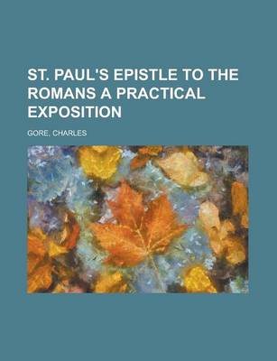 Book cover for St. Paul's Epistle to the Romans a Practical Exposition (I)