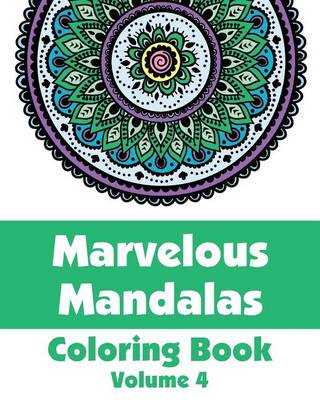 Cover of Marvelous Mandalas Coloring Book