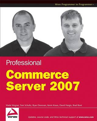 Cover of Professional Commerce Server 2007