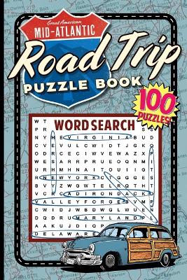 Book cover for Great American Midatlantic Road Trip Puzzle Book