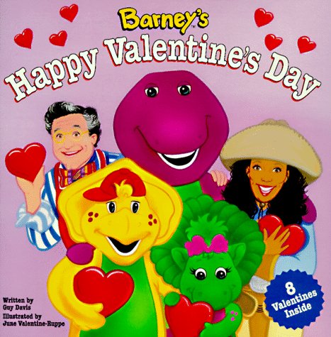 Book cover for Barney's Happy Valentine's Day