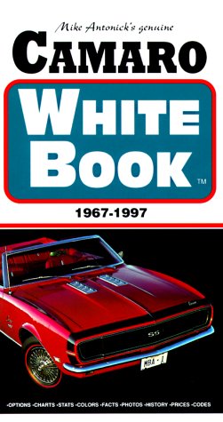 Book cover for Camaro White Book, 1967-1997