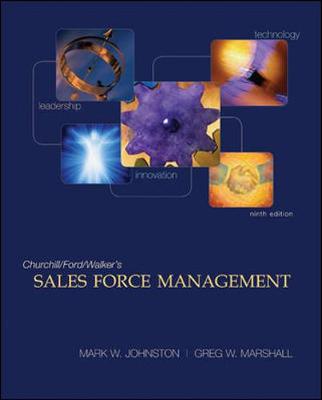 Book cover for Sales Force Management