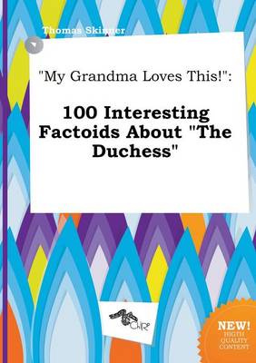 Book cover for My Grandma Loves This!