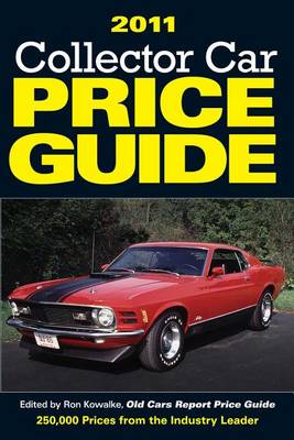 Book cover for 2011 Collector Car Price Guide