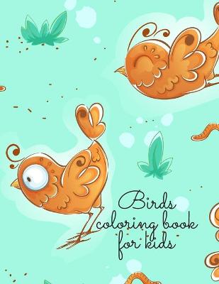 Cover of Birds coloring book for kids