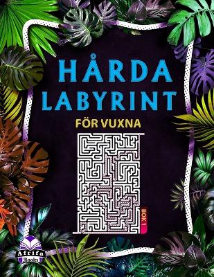 Book cover for Hårda labyrintböcker för vuxna