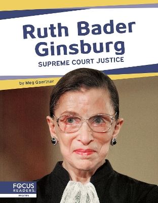 Book cover for Important Women: Ruth Bader Ginsberg: Supreme Court Justice