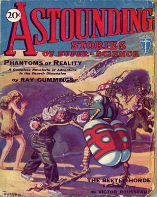 Book cover for Astounding Stories of Super-Science