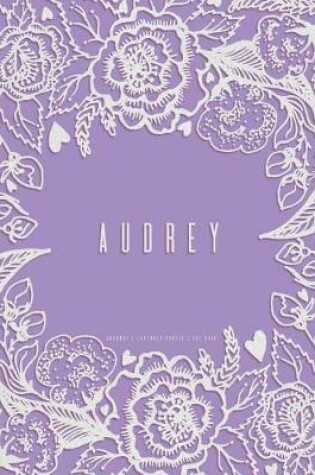 Cover of Audrey - Lavender Purple Journal, Dot Grid